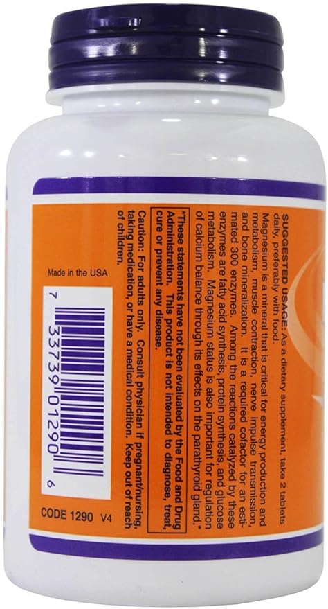 Magnesium Citrate 200mg 100 Tablets (Pack of 2)