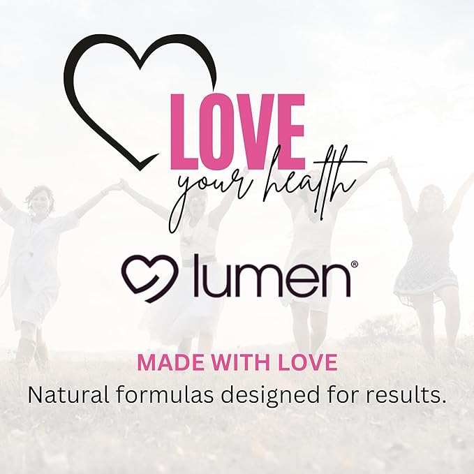 Lumen Naturals Passion for Women – with Vitamins A B6 B12 &amp Thiamin – 180 Capsules – 60 Servings