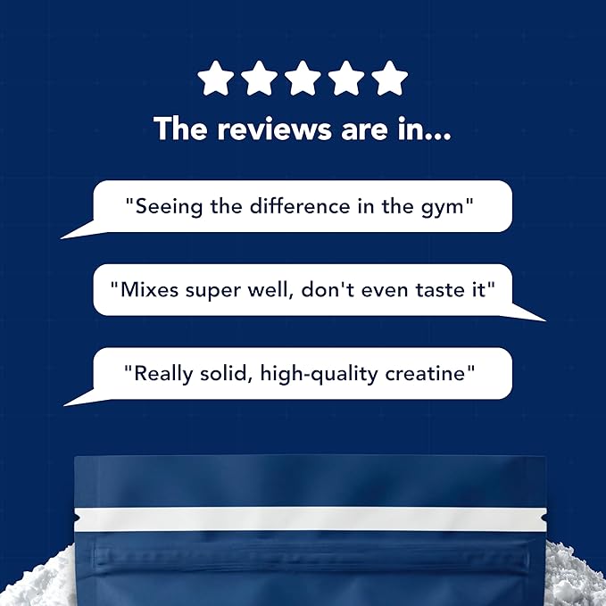 Spacemilk Vegan Non-GMO Creatine Monohydrate Micronized Powder Unflavored 5g Serving 100 Servings