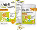 Helicobacter Pylori Defense Probiotics – Formulated with Lactobacillus reuteri Mastic Gum and Berberine 100 Billion CFU Gastritis Digestion &amp Gut Health for Stomach Comfort Vegan 120 Capsul