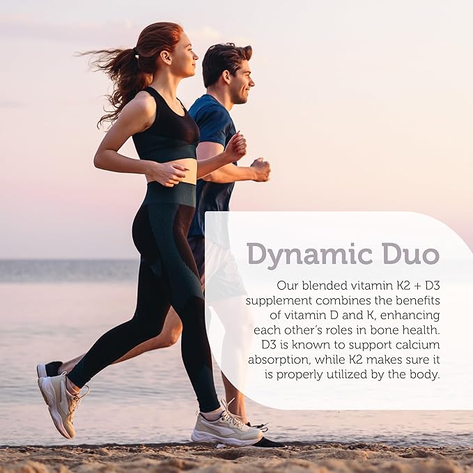 Zahler Vitamin D3 K2 Drops Liquid D3 with K2 1000IU of Vitamin D and 1000mcg of K2 per Serving Supports Bone Density and Calcium Absoprtion 1Fl Oz.