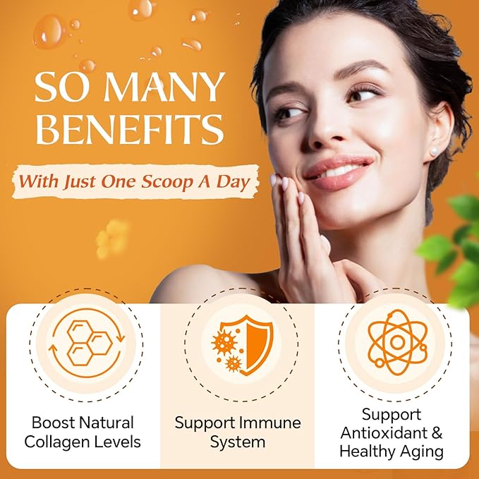 NATURE TARGET Multi-Collagen-Peptides-Powder for Joint Support Hydrolyzed Collagen for Women Men with MSM + GC Type I II III V X Collagen for Skin Hair &amp Nail Non-GMO 35 Servings