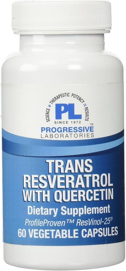 Progressive Labs Trans-Resveratrol Supplement 60 Count