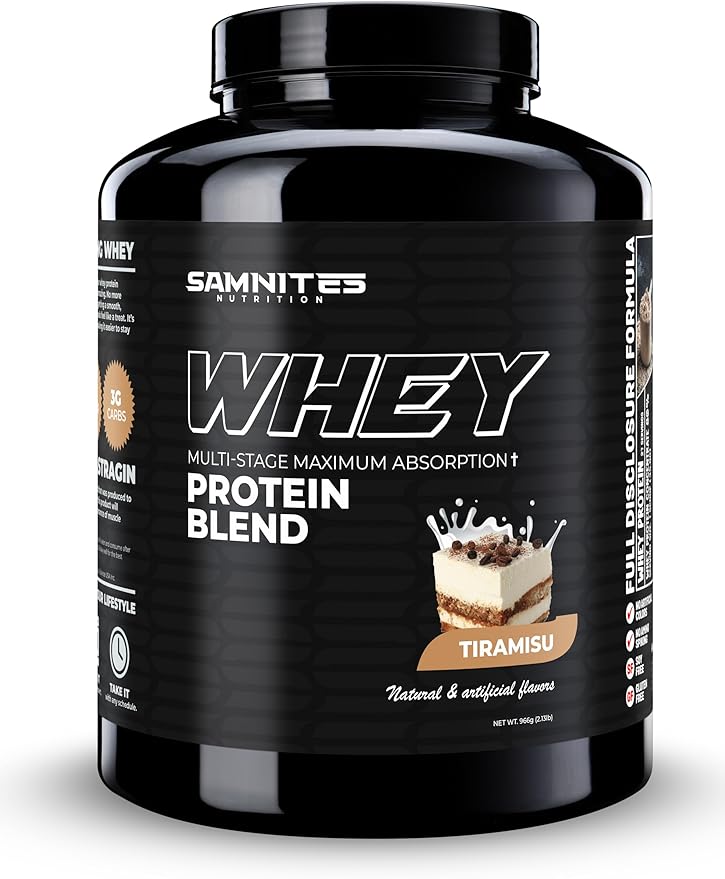 Whey Protein Blend Tiramisu Whey: Full-Disclosure Ultra-Delicious Premium Protein