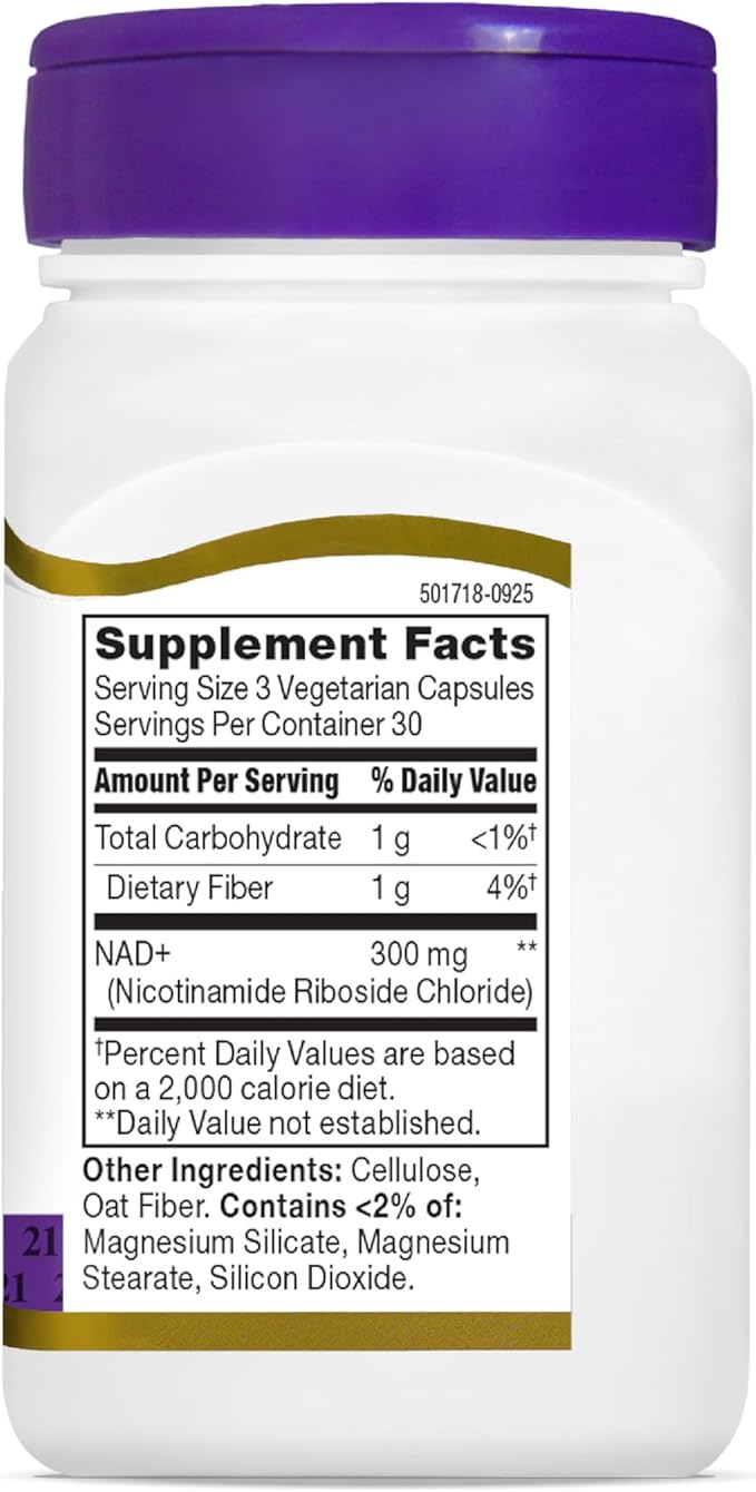 21st Century NAD+ Nicotinamide Riboside 300 mg