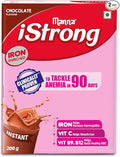 Manna i Strong 400g Iron Fortified Womens Health Drink Mix (Chocolate) Iron Supplement Iron Lock Formula with VIT C B9 B12