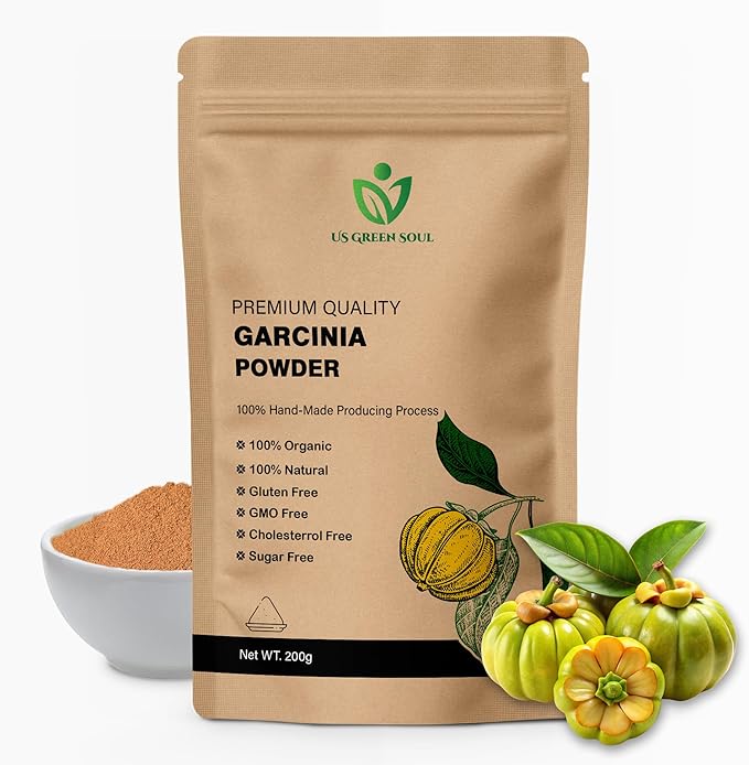 Garcinia Powder – Pure Dried Garcinia Fruit Powder – Natural Herbal Ingredient for Tea Smoothies &amp Recipes