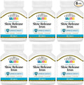 21st Century Slow Release Iron Tablets - 60 ct Pack of 6 - Packaging May Vary