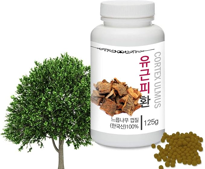 [Medicinal Korean Herbal Pills] Prince Natural Cortex Ulmus Pills/프린스 유근피환 (Cortex Ulmus/느릅나무 껍질)