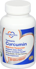 Curcumin from Theracurmin (600mg) - Joint Heart Memory &amp Brain Supplement Highly Absorbable Curcumin Supplements 60 Vegetarian Curcumin &amp Turmeric Capsules 30-Day Supply