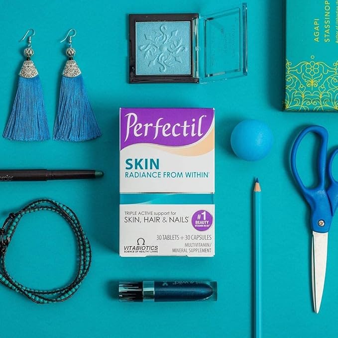 Perfectil by Vitabiotics Plus Skin Extra Support Tablets &amp Capsules x 28