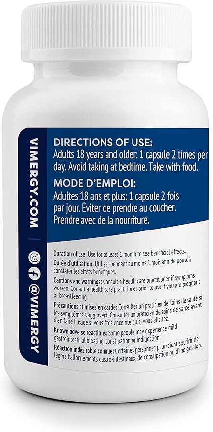Vimergy MSM with Silica + Calcium Capsules 120 Servings – Supports Bone Health – Promotes Hair &amp Nail Health – Non-GMO Gluten-Free Kosher Soy-Free Corn-Free Vegan &amp Paleo Friendly
