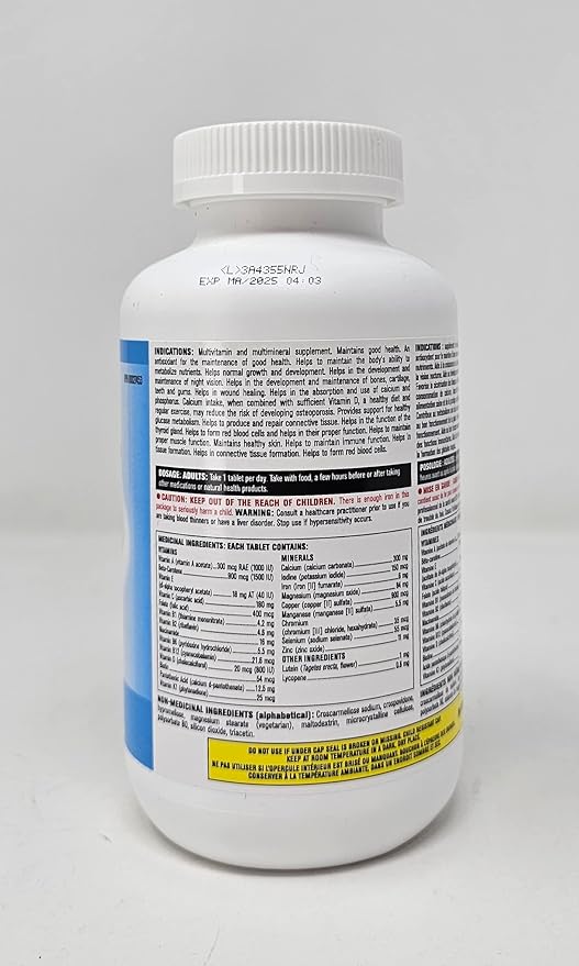 Kirkland Signature Men Multivitamin 365 Tablets