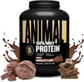 Animal 100% Whey Protein Powder – Whey Blend for Pre Workout or Post Workout Recovery or an Anytime Low Sugar Protein Boost Meal Replacement with BCAA Branched Chain Amino Acids – Chocolate 4 lb