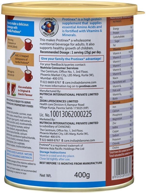 Protinex Vanilla Tin - 250 g (Pack of 2)