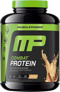 Muscle Pharm Combat Protein Powder Horchata Flavor Fuels Muscles for Productive Workouts 5 Protein Sources Including Whey Protein Isolate &amp Egg Albumin Gluten Free 4 lb 52 Servings