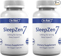 Dr.K&ampC SleepZen7 Sleep Supplement – All Natural Botanical Plant Sourced 1200 mg 200 Veggie Capsules Sleeping Support Organic Tart Cherry Valerian Root Extract No Filler Non GMO 2pk