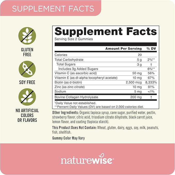 NatureWise Curcumin Turmeric 2250mg w/Black Pepper 95% Curcuminoids Capsules 90-Count + Collagen Gummies with Biotin &amp Vitamin C E 60-Count - Bundle for Joint &amp Skin Health - Gluten-Free N