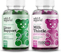 Wild &amp Organic Liver Support Gummies &amp Milk Thistle Gummies