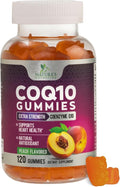 CoQ10 Gummies 100mg Per Serving - 3X Strength High Absorption Antioxidant Supplement for Heart Health Support &amp Energy Production Ultra Coenzyme Q10 Vitamins Coq 10 Supplements - 120 Gummies