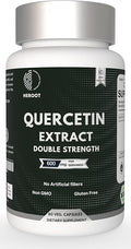 Quercetin Extract Capsules Non-GMOGluten-Free Vegetarian Supports Overall Health Strength Energy (120 Capsules)