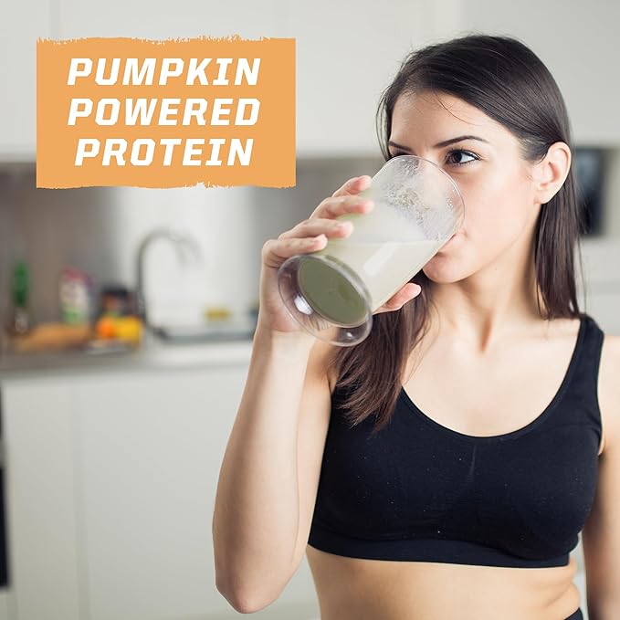 Organic Pumpkin Seed Protein Powder Cold Pressed Simple Single-Ingredient Superfood Plant-Based Easy to Digest All 9 Essential Amino Acids Mild Flavor for Smoothies Baking &amp 20g Protein 15 Serv