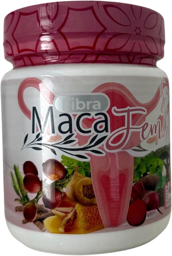 Dendas MacaFem Fibra – Herbal Fiber Supplement for Women Natural Digestion &amp Wellness Support Vegan 400g Powder