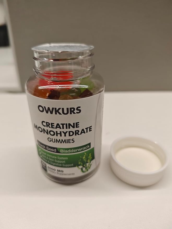 Creatine Monohydrate Gummies for Men &amp Women Dietary Supplements