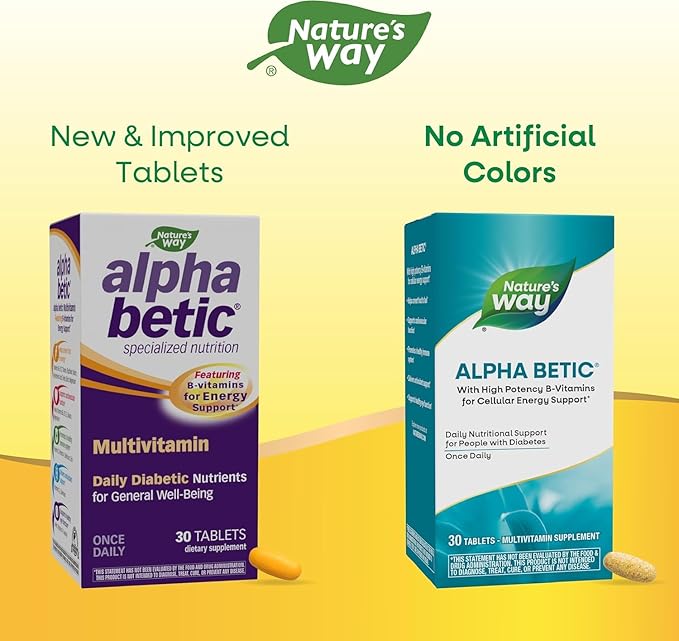Alpha Betic Multi-Vitamin - 30 caps ( 4-Pack)
