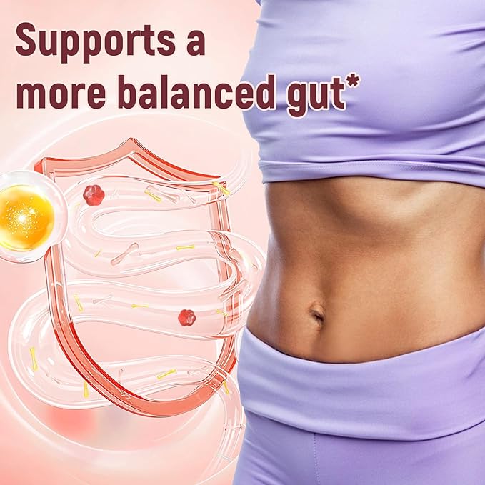 Migcopat Fiber Gummies + Probiotics For Digestive Health