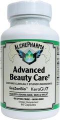 Advanced Beauty Care Hair Skin and Nails Supplement Gluten Free Non-GMO Capsules (60 Caps)