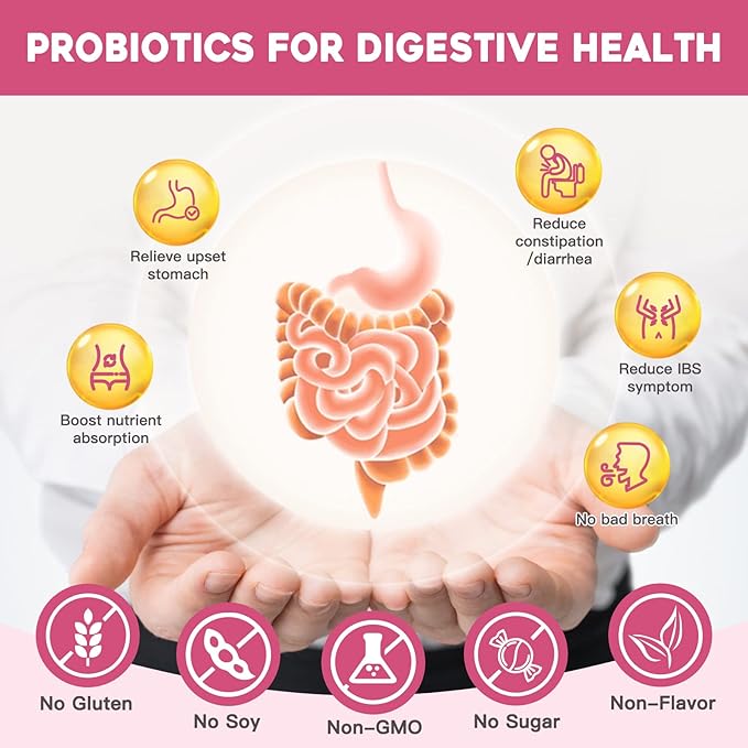 NATURE TARGET Probiotics for Men 100 Billion CFUs Probiotics for Women Powder