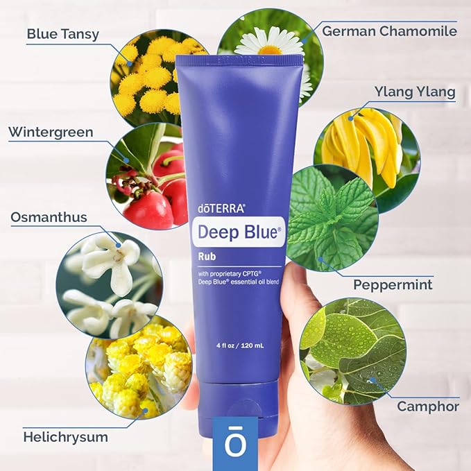 doTERRA Deep Blue Rub - 4 oz (2 Pack)