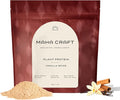 Plant-Based Protein Powder – Vanilla Spice 25g Organic Vegan Protein Prebiotic Fiber Easy to Digest No Gums Enjoy Warm