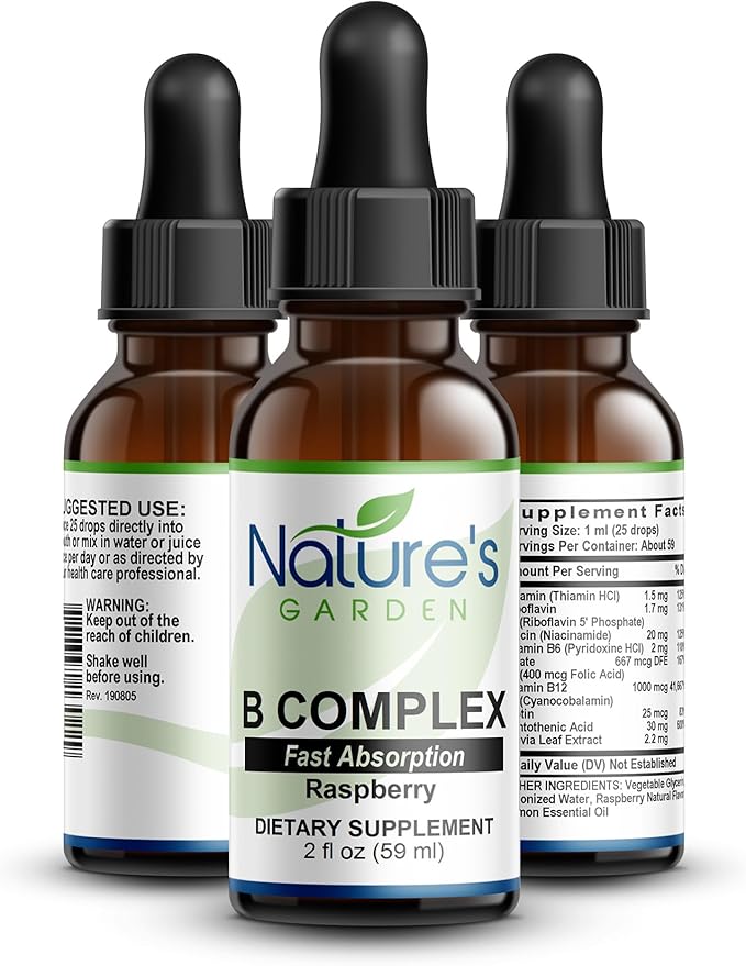Nature's Garden - B Complex - 2 oz Liquid Vitamins