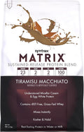Syntrax Nutrition Matrix - Sustained-Release Protein Blend Tiramisu Macchiato 5 lbs. 100mg Caffeine