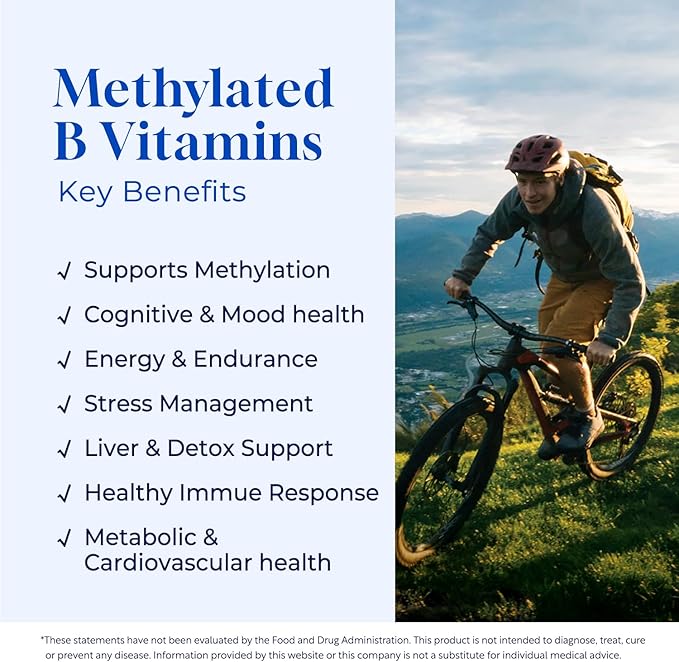 Super B-Complex Liquid Vitamins Liposomal Methyl Vitamin B Milk Thistle Folate B1 Thiamin B2 Riboflavin B3 B5 B6 Biotin B12 - Detox Immune Liver Energy Support 1.7 Fl Oz (3)