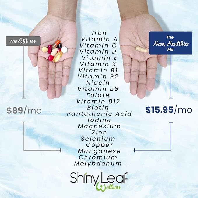 Bariatric Multivitamin with Iron and DHT Blocker Shampoo and Conditioner Hair Loss Shampoo and Conditioner for Women and Men