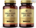 Solgar Ubiquinol 100 mg (Reduced CoQ-10) - 50 Softgels Pack of 2 - Advanced Antioxidant Support - Non-GMO Gluten Free Dairy Free - 100 Total Servings