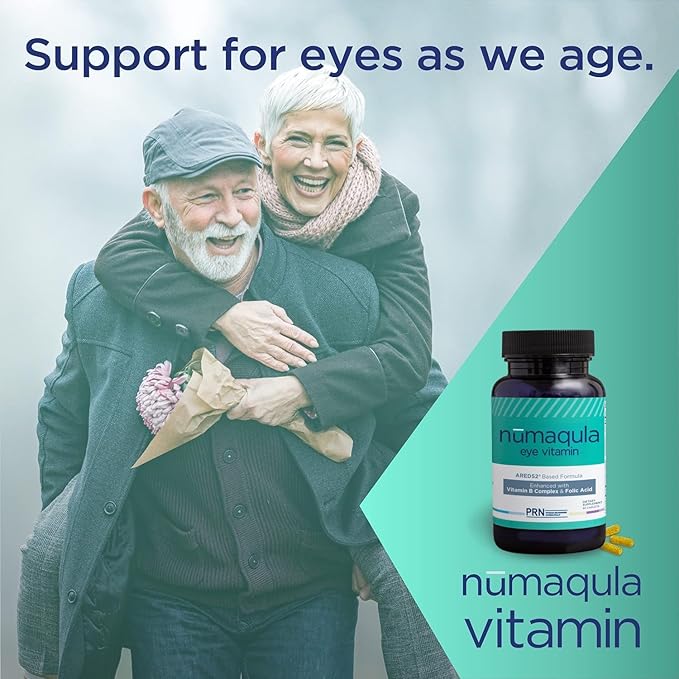 nūmaqula Eye Vitamins - 270 Capsules 90-Day Supply - AREDS2-Based Eye Vitamins with Lutein Zeaxanthin Vitamin B Complex &amp Vitamin E for Advanced Macular Support