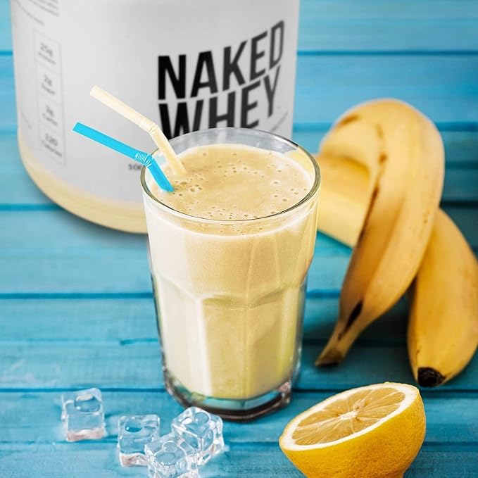 NAKED Grass Fed Protein Bundle: 1LB Casein and 1LB Vanilla Whey
