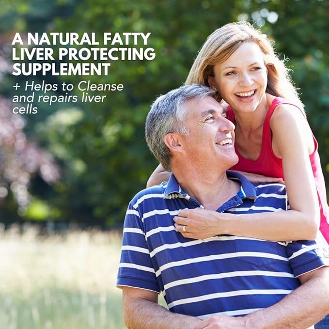 Liver Support Supplement Herbal Liver Detox with Milk Thistle Artichoke Leaf Buckwheat Sprouted Methionine Curcumin Betaine Plant-Based (90 Capsules)