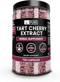 PURE ORIGINAL INGREDIENTS Tart Cherry Extract (730 Capsules) No Magnesium Or Rice Fillers Always Pure Lab Verified