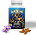 EXIR Eye Vitamin Supplement | Saffron Curcumin Astazanthin - Supports Eye Health Visual Comfort &amp Focus VM20-30 Capsules