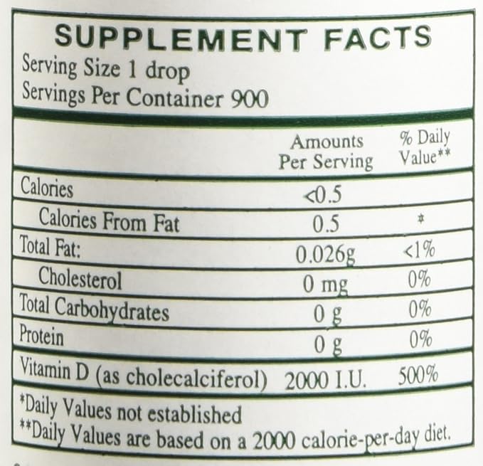 Rx Vitamins Liqui-d3 2000 Iu 1 Fl Oz (Pack of 1)