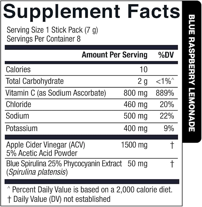 Essential Elements Apple Cider Vinegar Gummies from The Mother &amp Sugar Free Hydration Powder Packets - Variety Pack | 15 Stick Packs | Energy Improved Performance Digestion &amp Immune Support