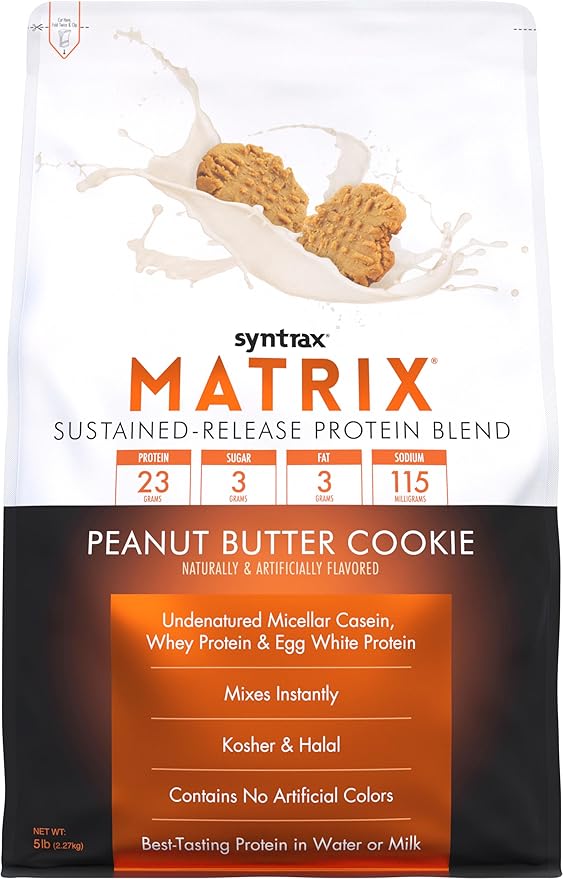 Syntrax Matrix Whey Protein Peanut Butter Cookie 5 Pound