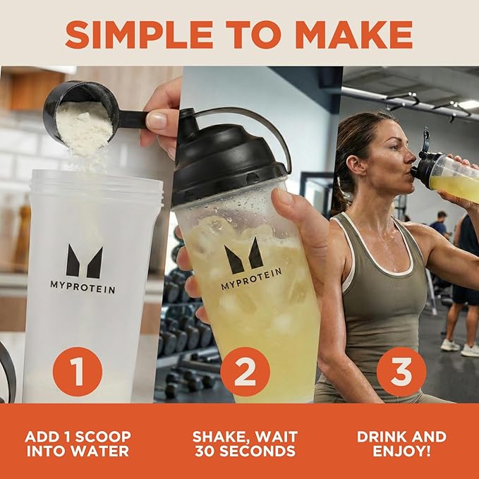 Myprotein Clear Whey Isolate Protein Powder 35 Servings (1.9lbs) Lemonade 20g Protein per Serving Naturally Flavored Drink Mix Daily Protein Intake for Superior Performance