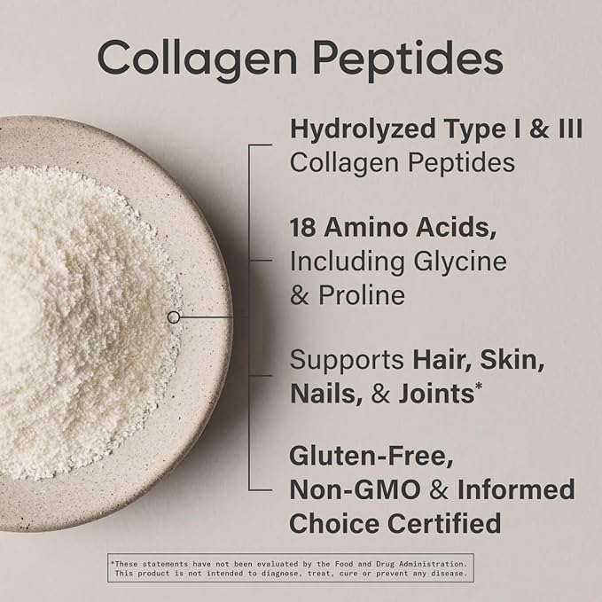 Sports Research® Supplements Pack - Hydrolyzed Type 1 &amp 3 Collagen Powder Protein + Creatine Monohydrate + 160 mg Magnesium Glycinate