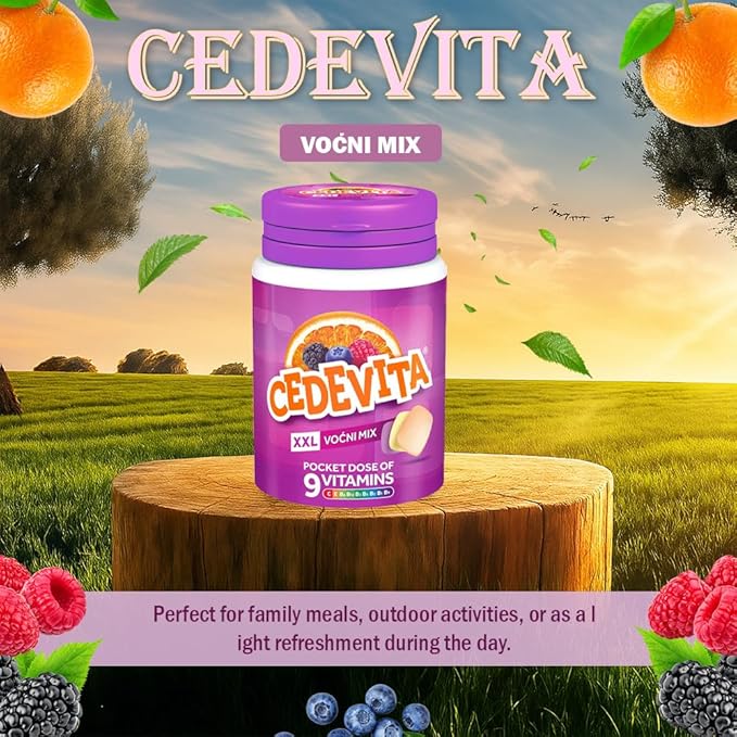 SORINA Cedevita Multivitamin Healthy and Sweet Candies (Lemon)